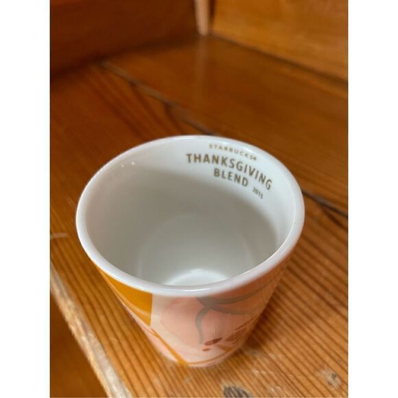 Starbucks 2015 Thanksgiving Blend Taster Cup 3 fl oz - Picture 2 of 4